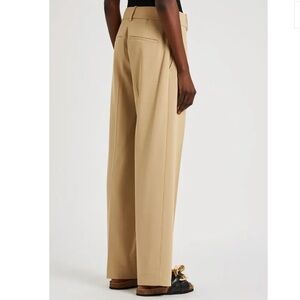 Vince straight leg wool blend trouser pants